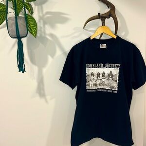 Vintage Homeland Security Natives Tshirt